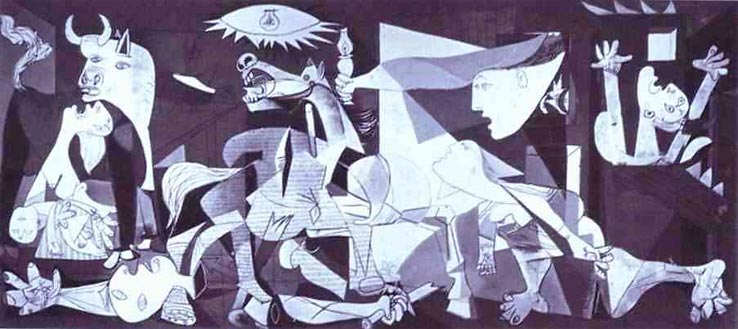 Пикассо "Герника" 1937 г. 